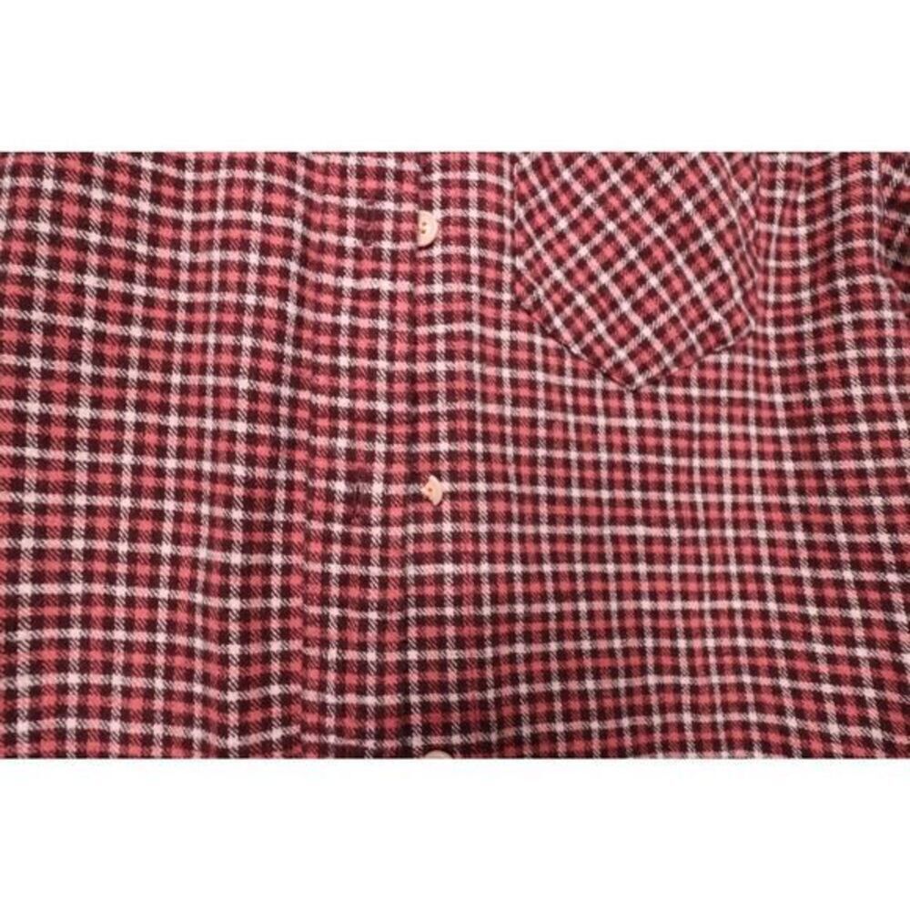 NWOT J. Crew Classic-fit shirt in prairie check flannel Size 0‎ - Picture 11 of 12